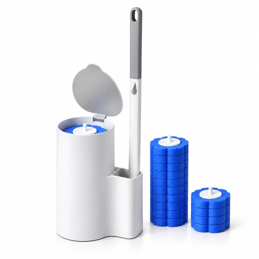 Toilet brush & refill kit